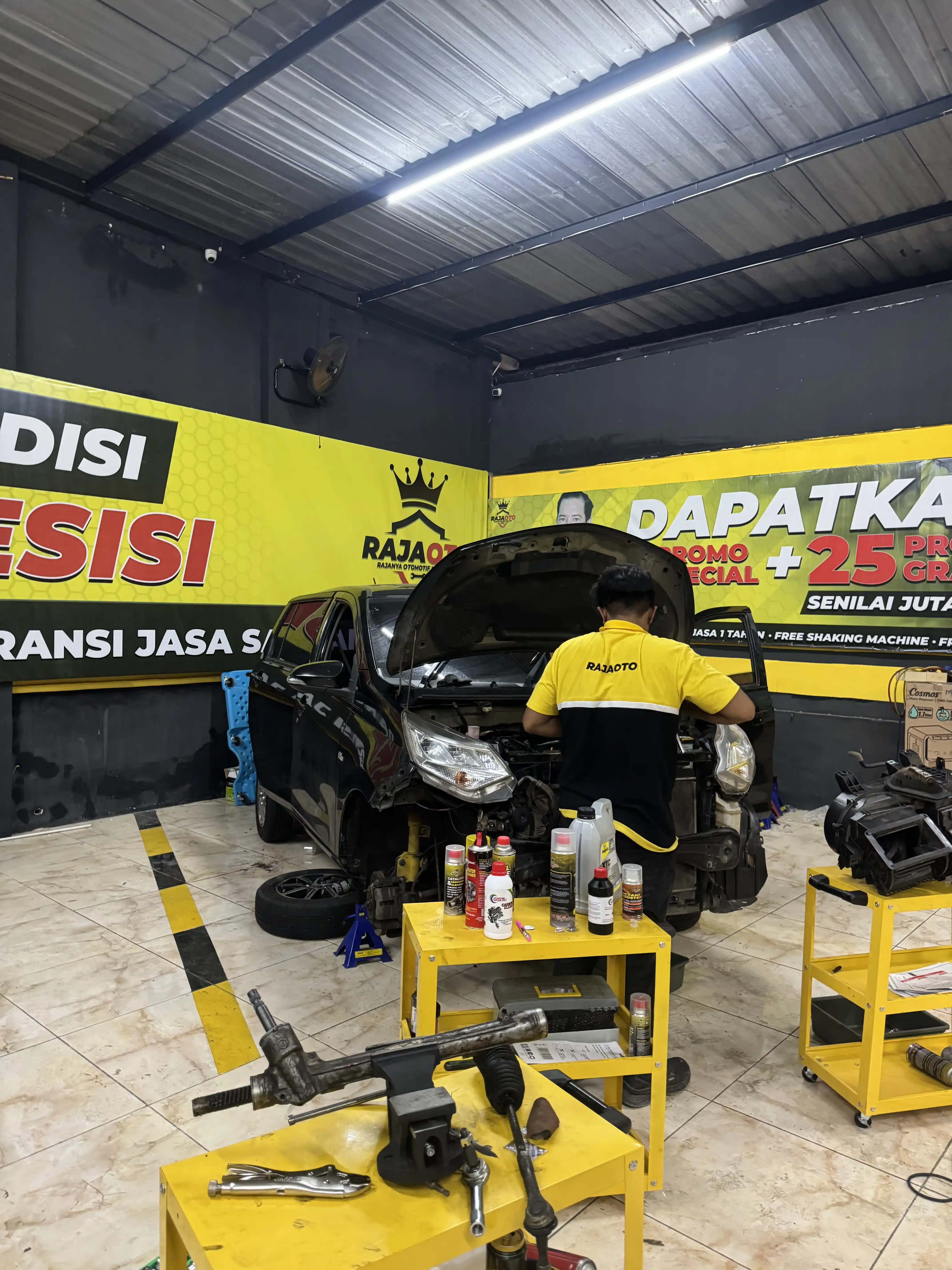 Service Fuel System di Workshop