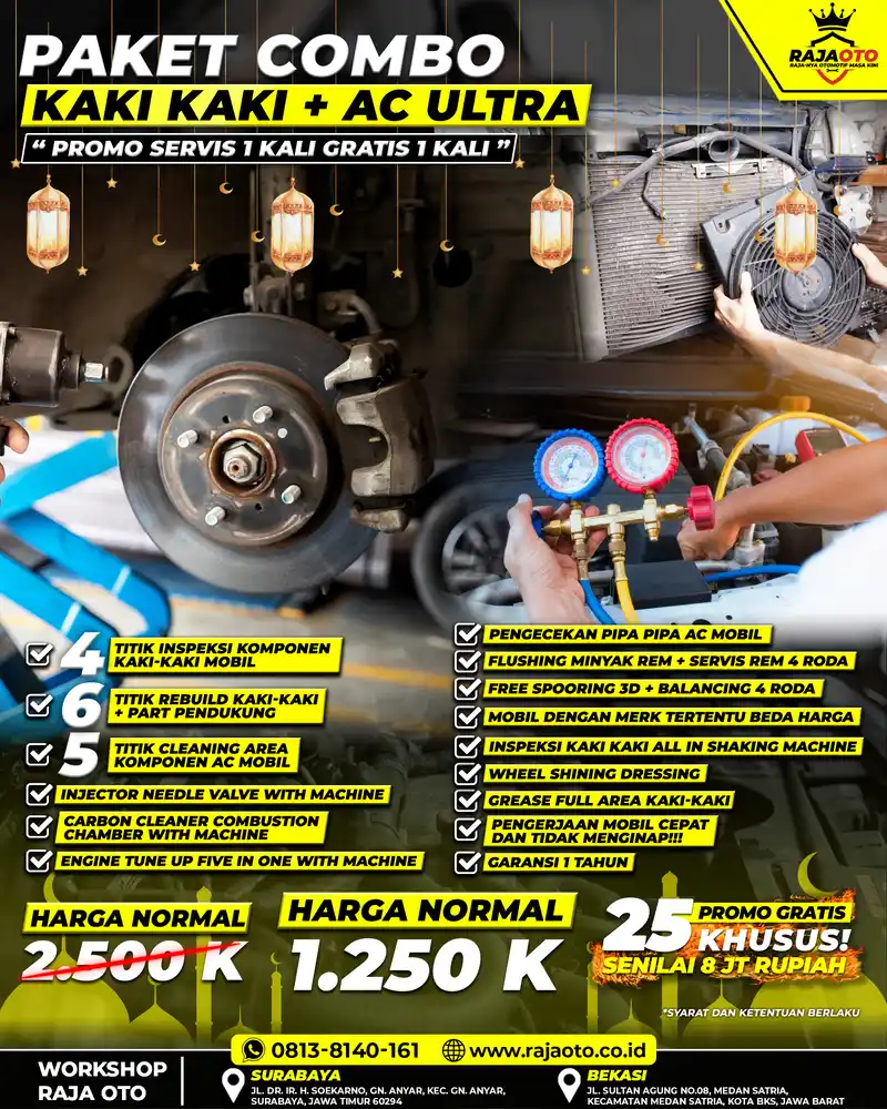 PAKET COMBO KAKI-KAKI + AC ULTRA