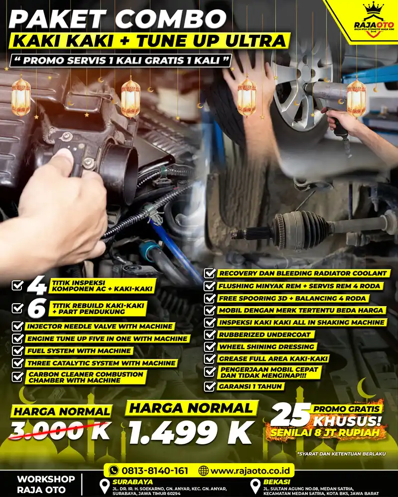 PAKET COMBO KAKI-KAKI + TUNE UP ULTRA