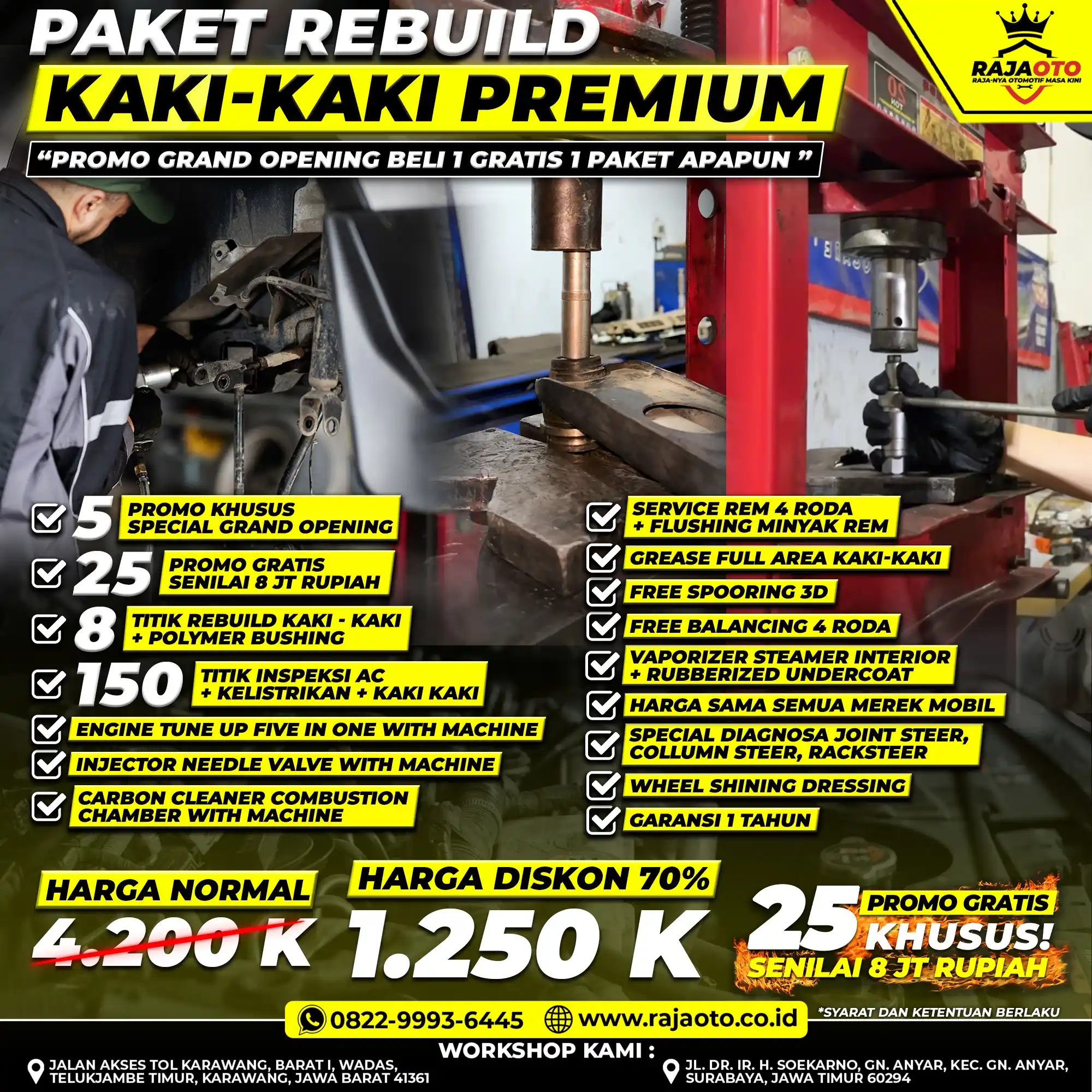 REBUILD KAKI-KAKI PREMIUM