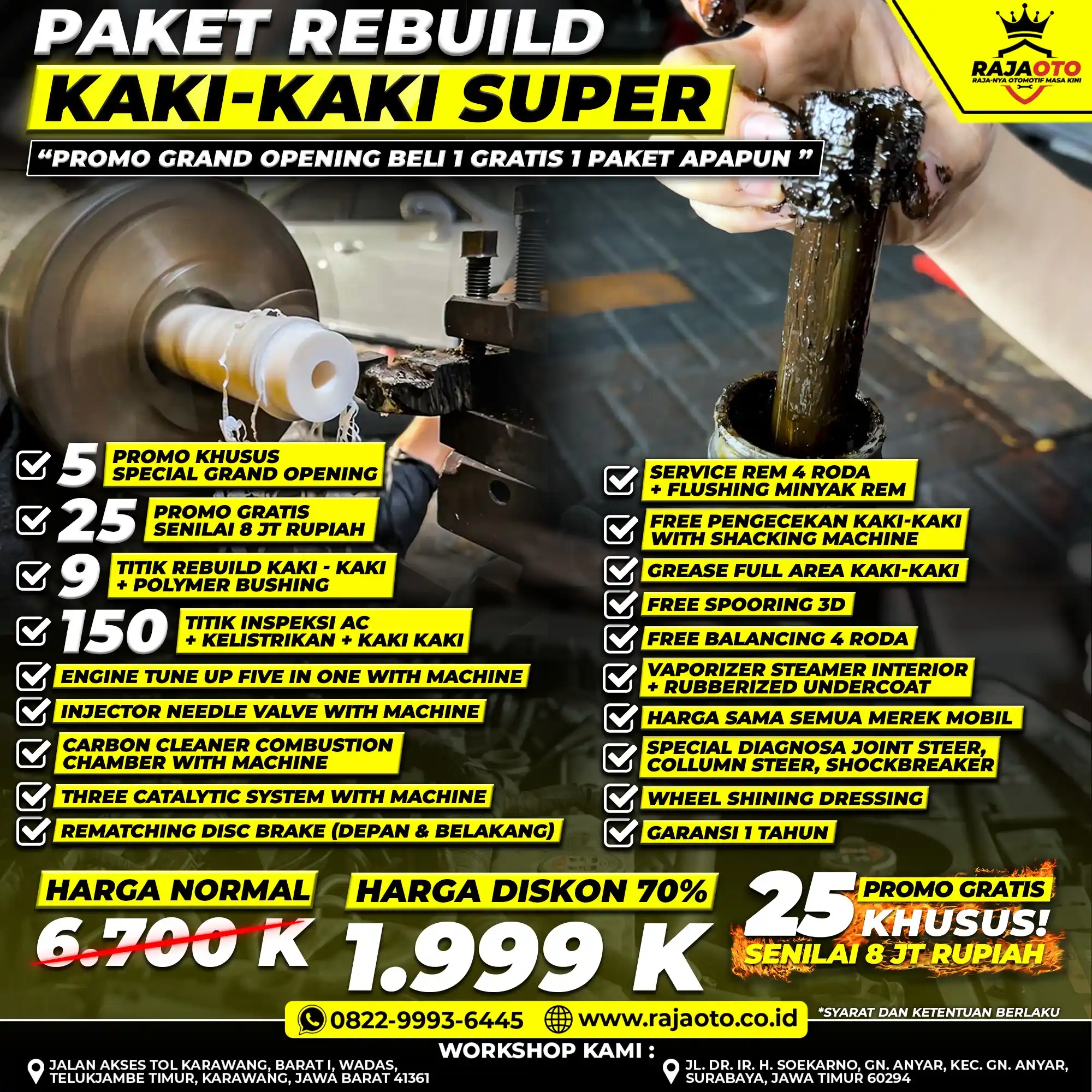 REBUILD KAKI-KAKI SUPER