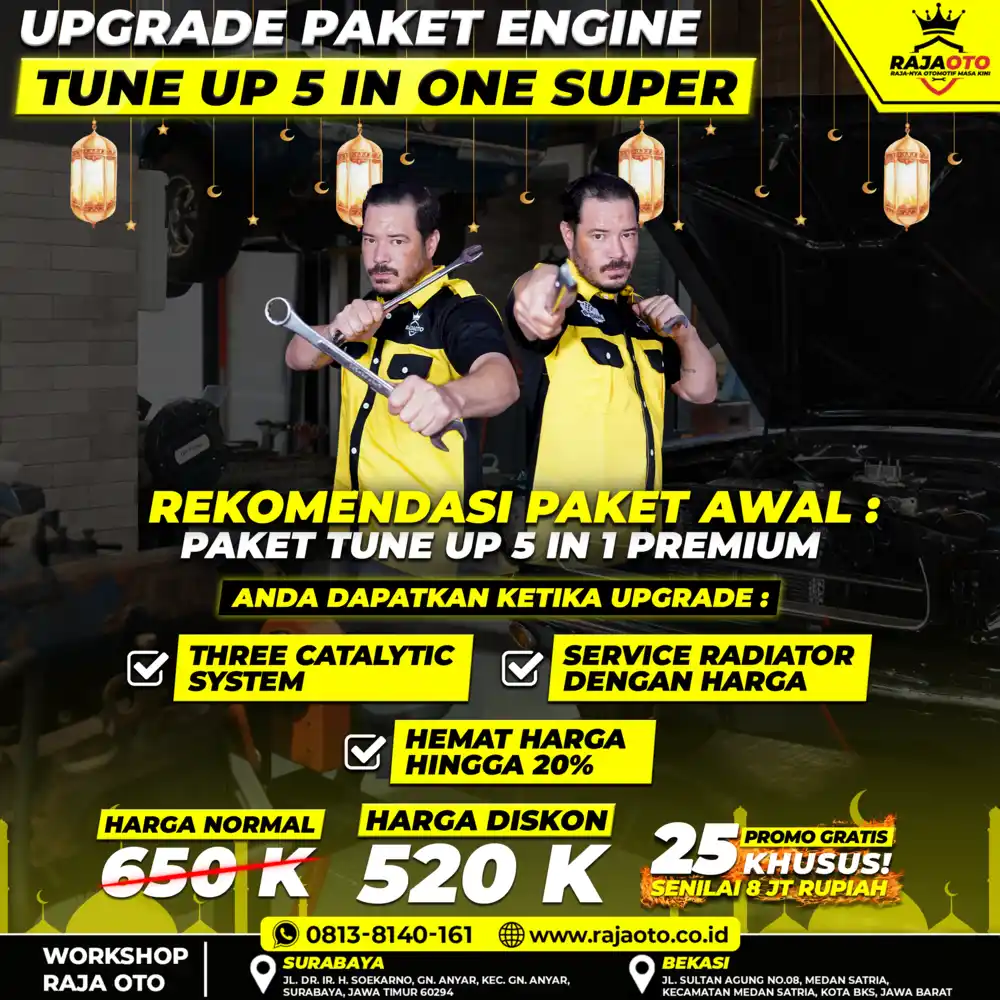 UPGRADE PAKET ENGINE TUNE UP 5 IN ONE SUPER