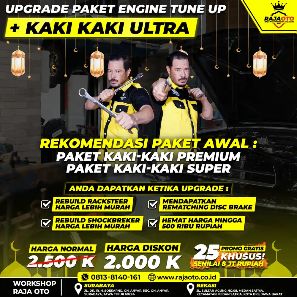 UPGRADE PAKET ENGINE TUNE UP + KAKI KAKI ULTRA