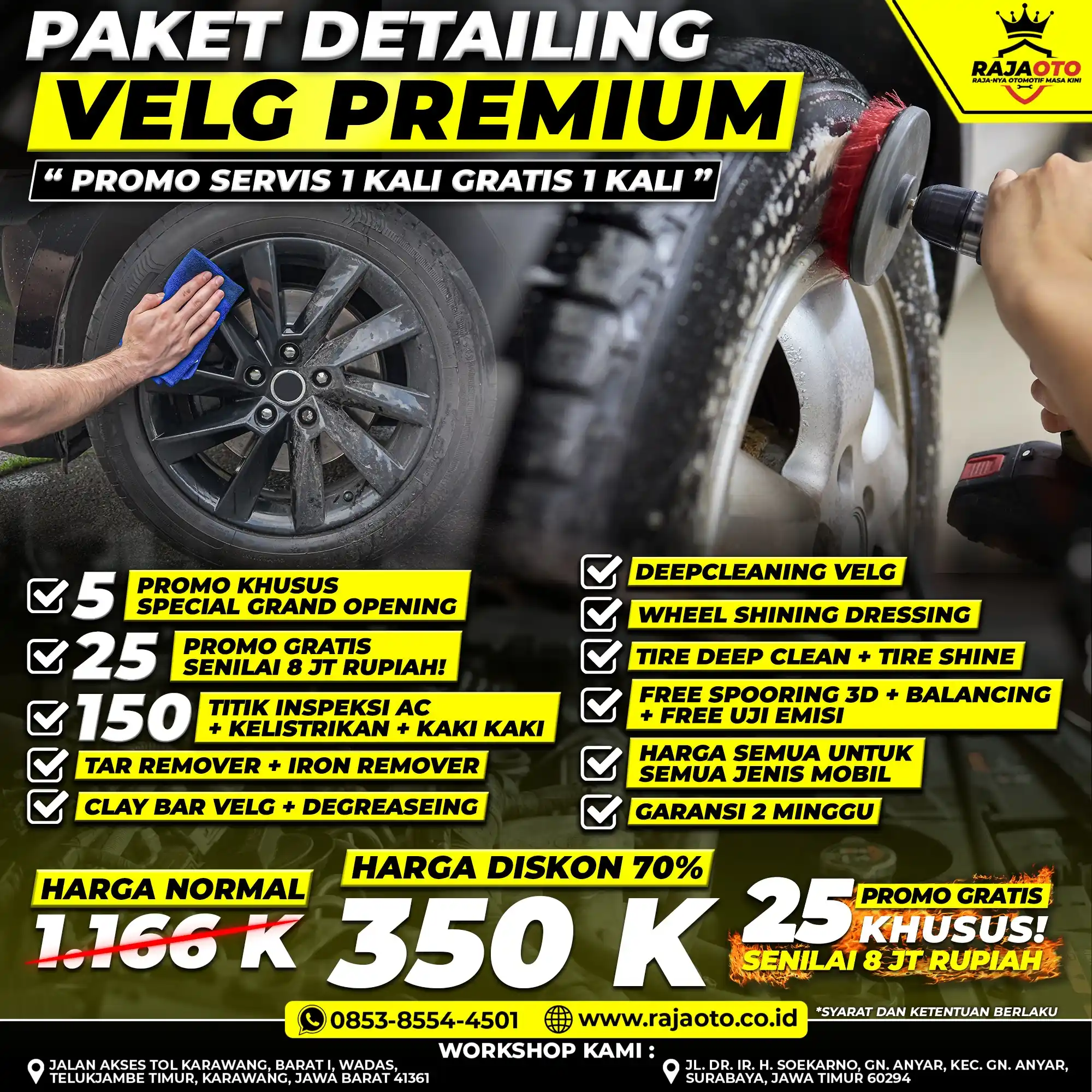 DETAILING VELG PREMIUM